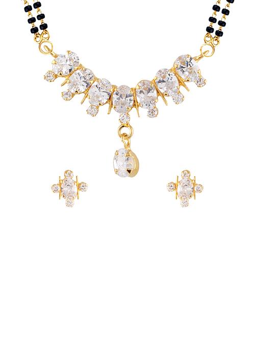 parijaat cz mangalsutra for women - 12803151 - Standard Image - 1