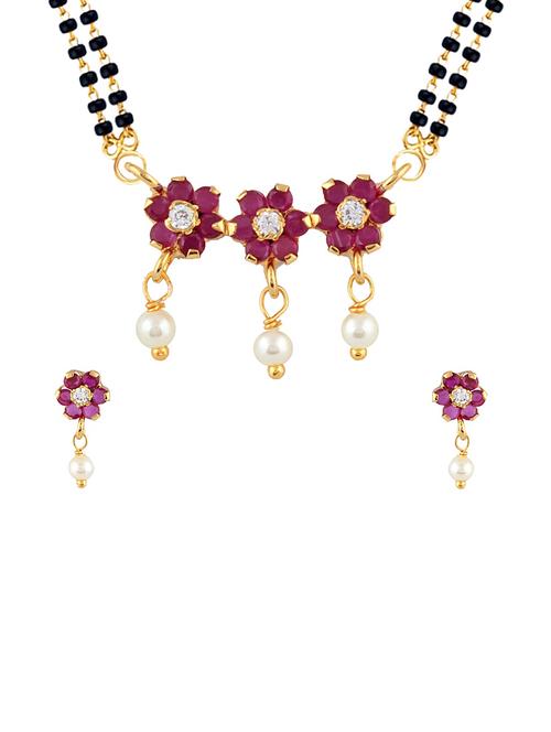 parijaat cz mangalsutra for women - 12803206 - Standard Image - 1