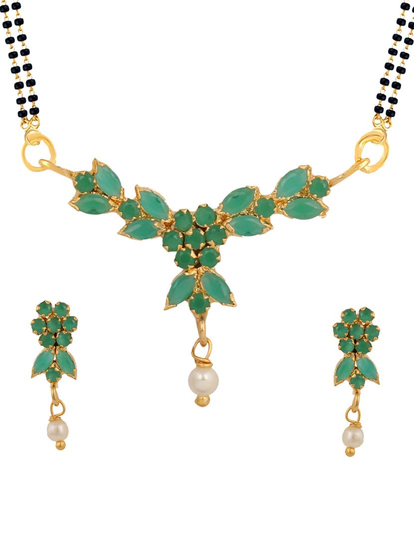 parijaat cz mangalsutra for women - 12803242 - Zoom Image - 1