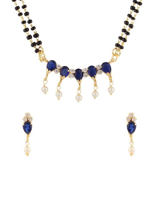 parijaat cz mangalsutra for women - 12803248 - Standard Image - 1