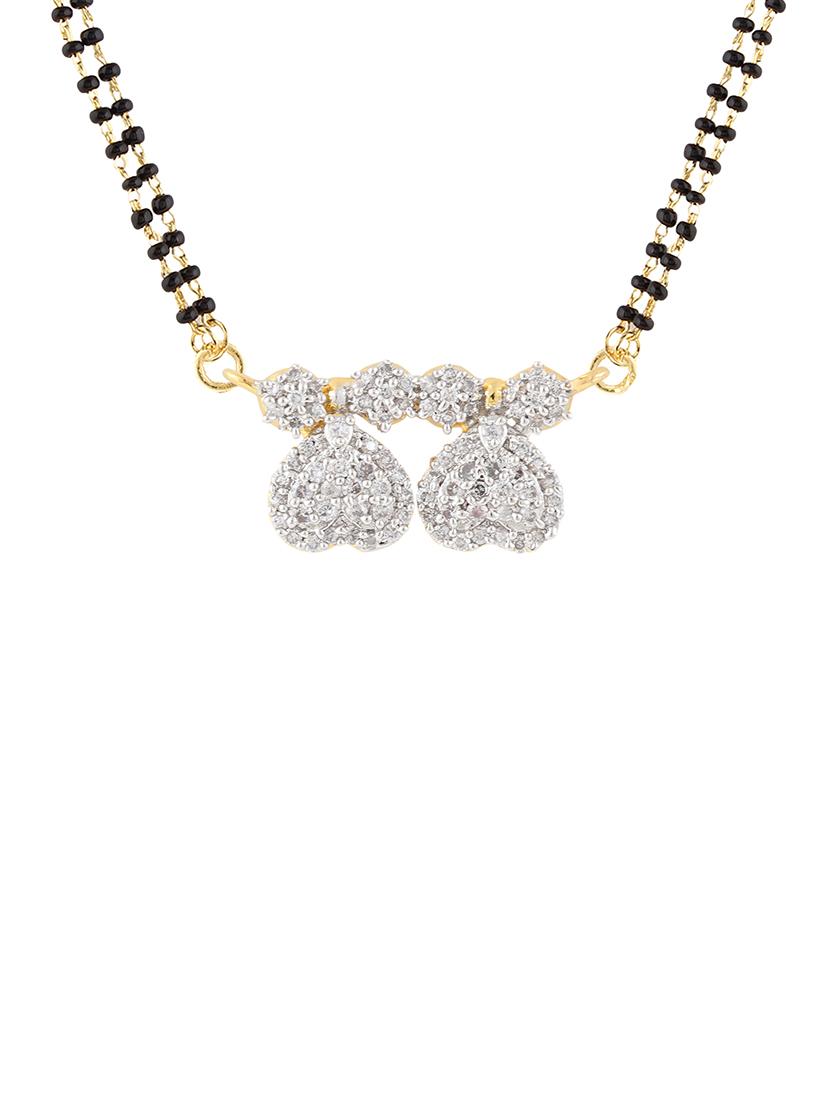 parijaat cz mangalsutra for women - 12803358 - Zoom Image - 1