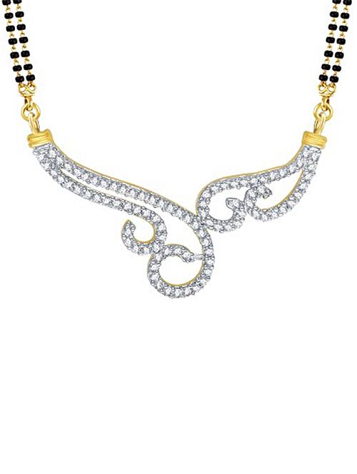 parijaat cz mangalsutra for women - 12803384 - Standard Image - 1