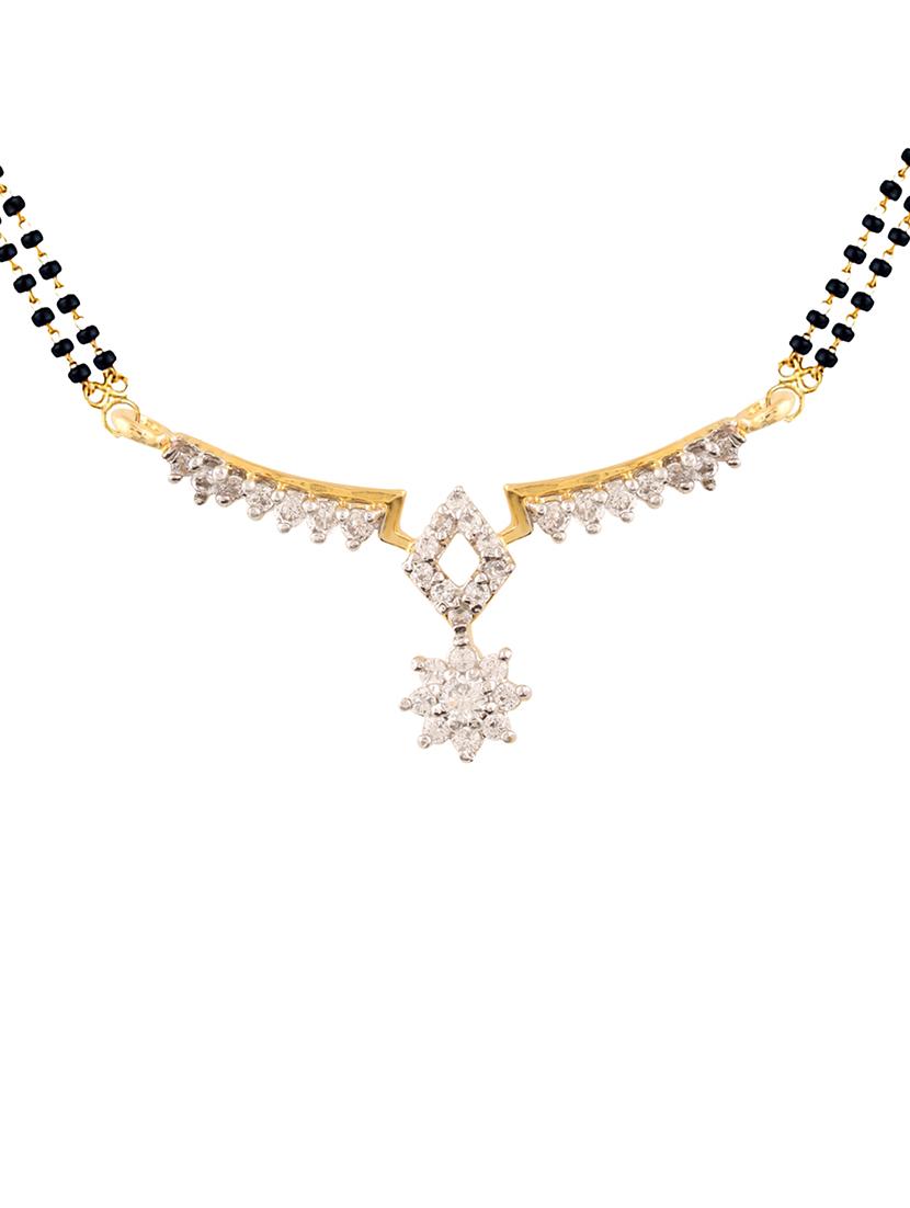 parijaat cz mangalsutra for women - 12803433 - Zoom Image - 1