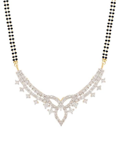parijaat cz mangalsutra for women - 12803459 - Standard Image - 1