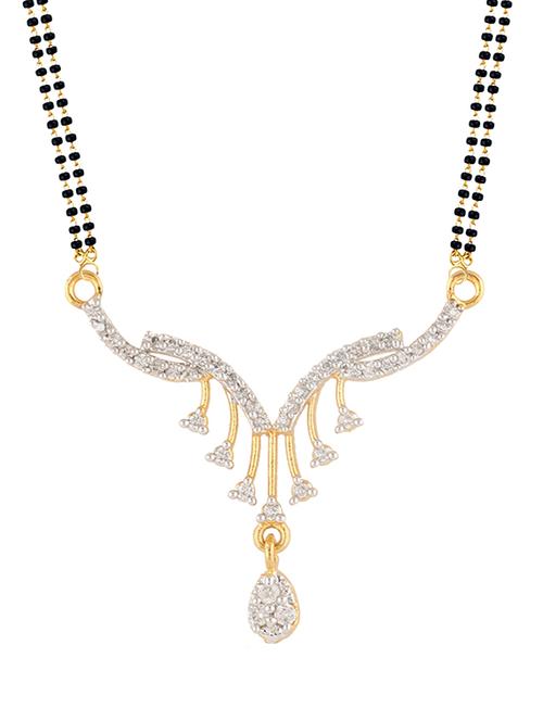 parijaat cz mangalsutra for women - 12803488 - Standard Image - 1