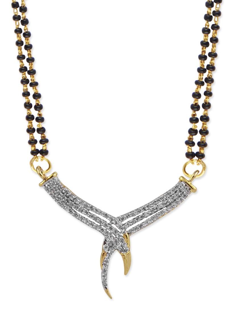 parijaat cz mangalsutra for women - 12803539 - Zoom Image - 1