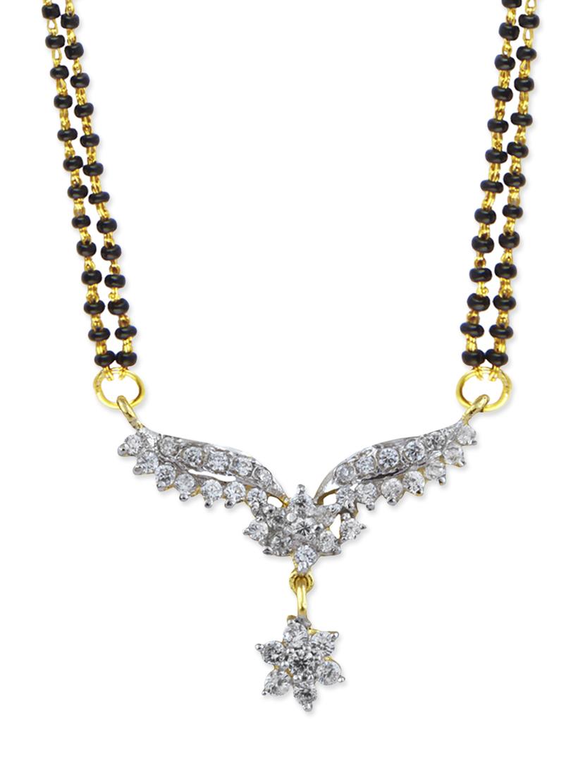 parijaat cz mangalsutra for women - 12803541 - Zoom Image - 1