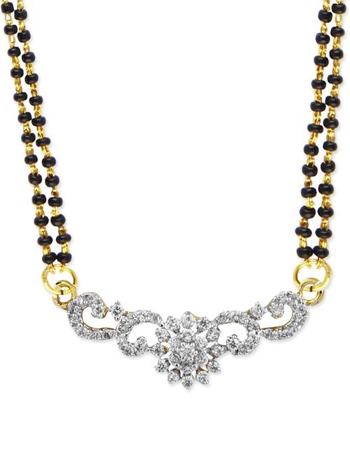 parijaat cz mangalsutra for women - 12803542 - Standard Image - 1