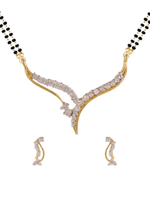 parijaat cz mangalsutra for women - 12803617 - Standard Image - 1