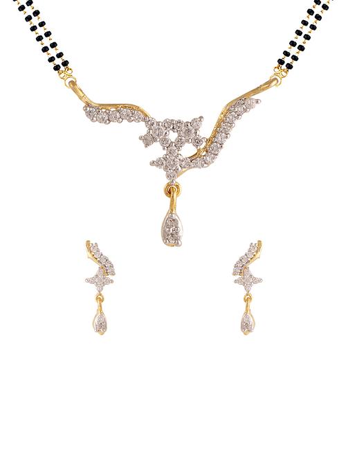 parijaat cz mangalsutra for women - 12803646 - Standard Image - 1