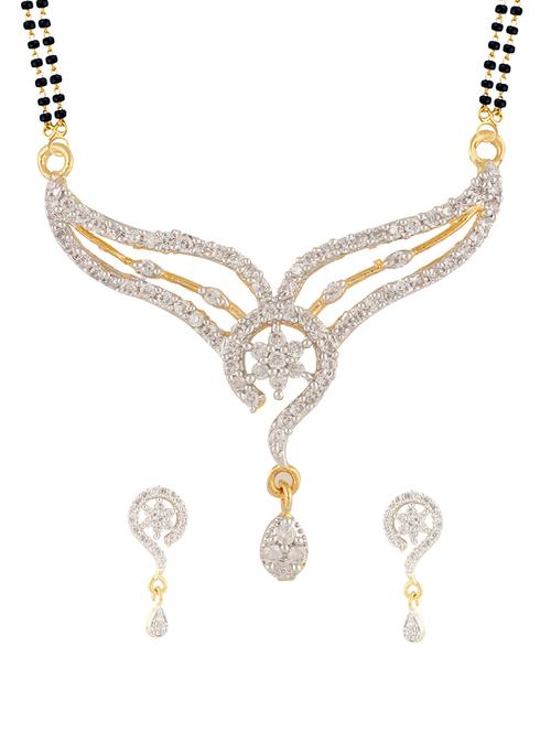 parijaat cz mangalsutra for women - 12803653 - Standard Image - 1