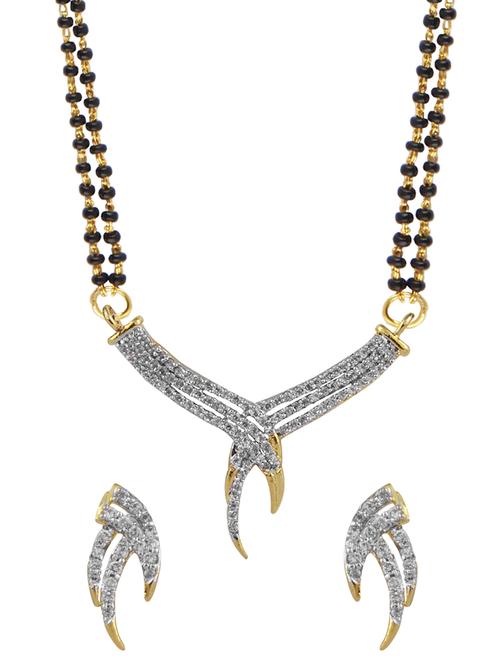 parijaat cz mangalsutra for women - 12803689 - Standard Image - 1