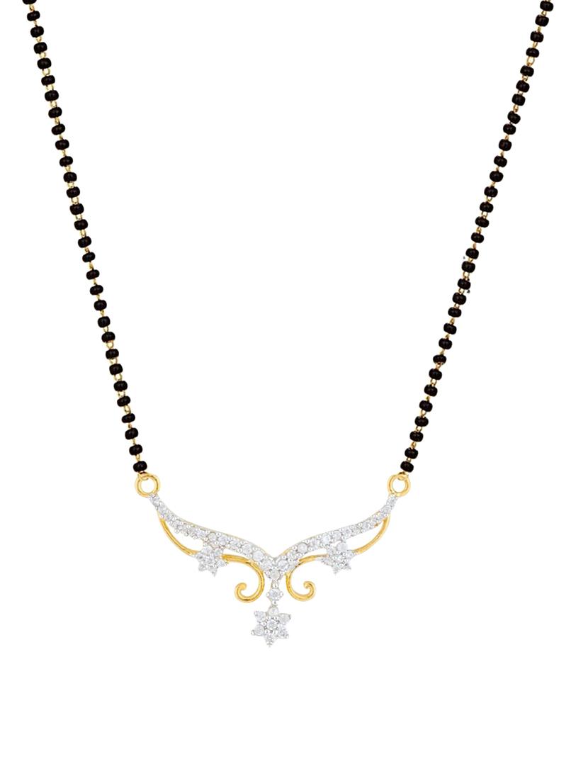 parijaat cz mangalsutra for women - 12803743 - Zoom Image - 1