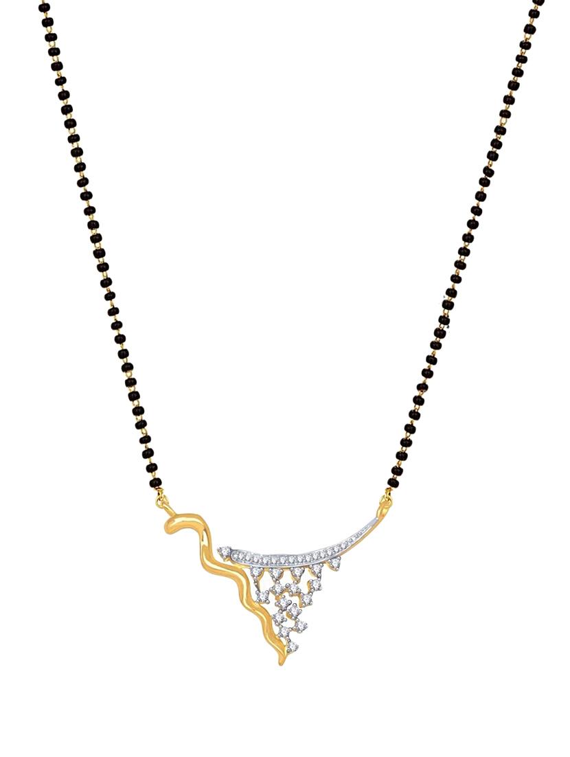 parijaat cz mangalsutra for women - 12803758 - Zoom Image - 1