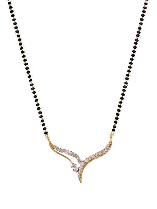 parijaat cz mangalsutra for women - 12803772 - Standard Image - 1