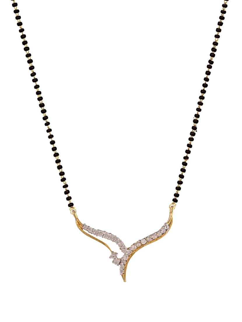 parijaat cz mangalsutra for women - 12803772 - Zoom Image - 1