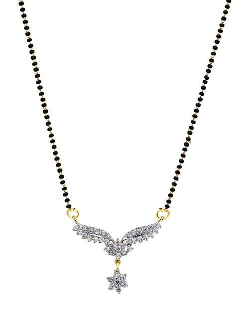 parijaat cz mangalsutra for women - 12803848 - Standard Image - 1