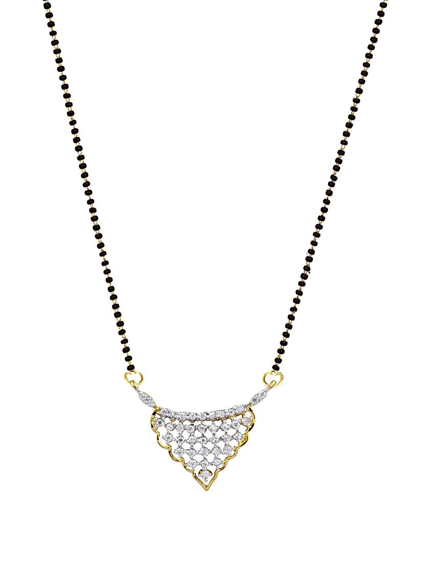 parijaat cz mangalsutra for women - 12803849 - Zoom Image - 1