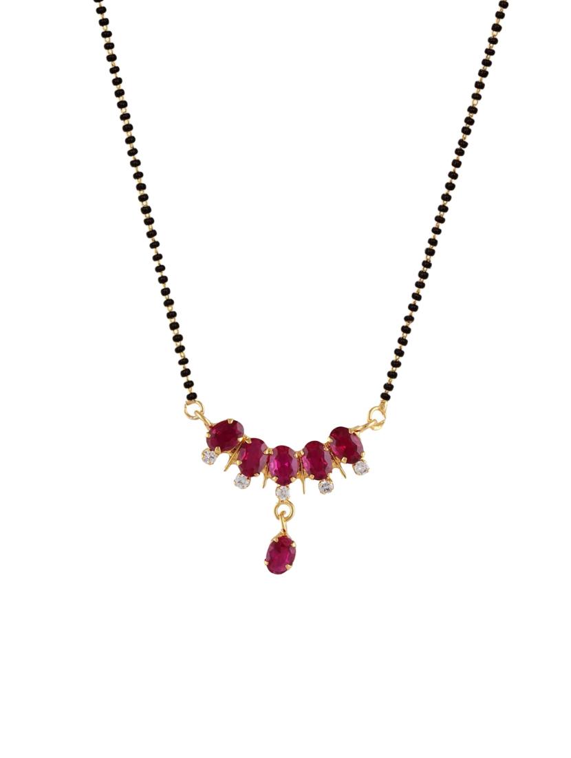 parijaat cz mangalsutra for women - 12803917 - Zoom Image - 1