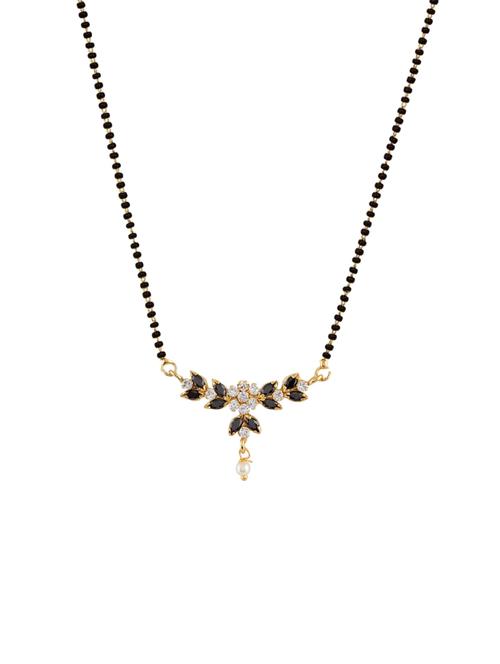 parijaat cz mangalsutra for women - 12803940 - Very Small Image - 1