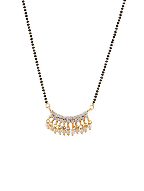parijaat cz mangalsutra for women - 12803943 - Standard Image - 1