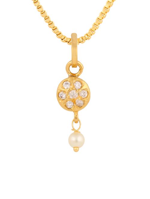 parijaat cz pendant for women - 12804119 - Standard Image - 1