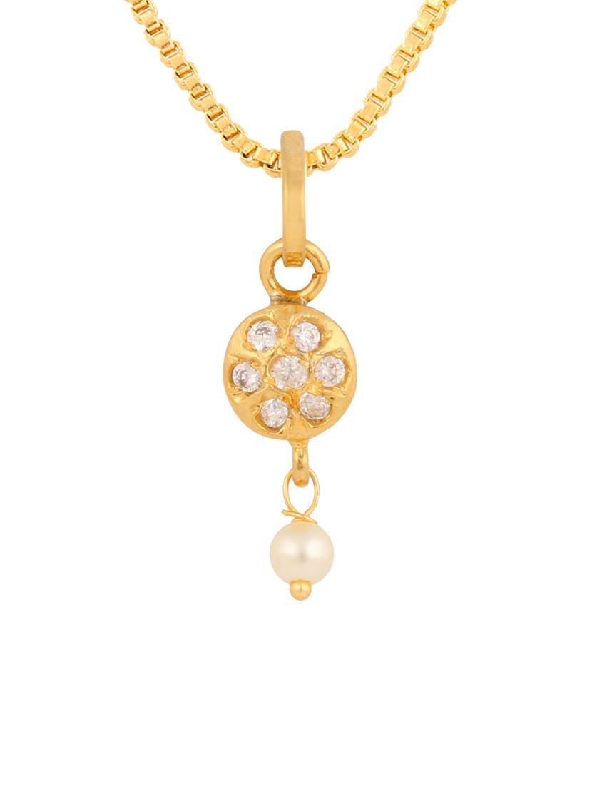 parijaat cz pendant for women - 12804119 - Zoom Image - 1