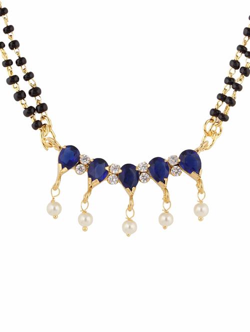 parijaat cz mangalsutra for women - 12804222 - Standard Image - 1