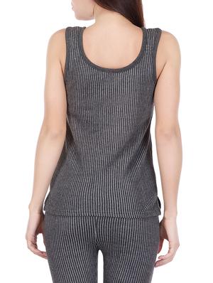 grey cotton thermal vest - 12817508 - Standard Image - 3