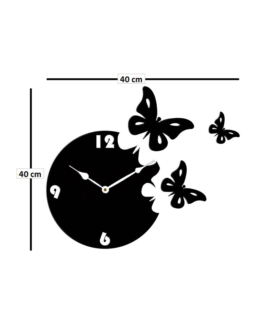sehaz artworks moonbutterfly black_white wall clocks - 12820797 - Zoom Image - 3