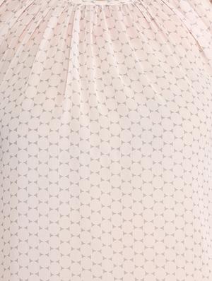 gathered detail bell sleeved top - 12821620 - Standard Image - 4