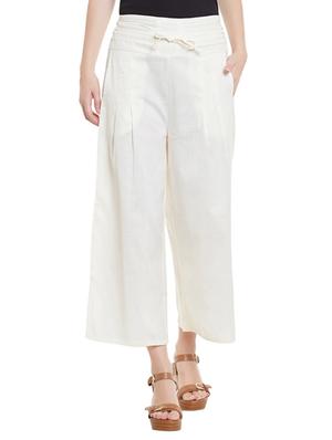 Solid flared palazzo - 12821783 - Standard Image - 1