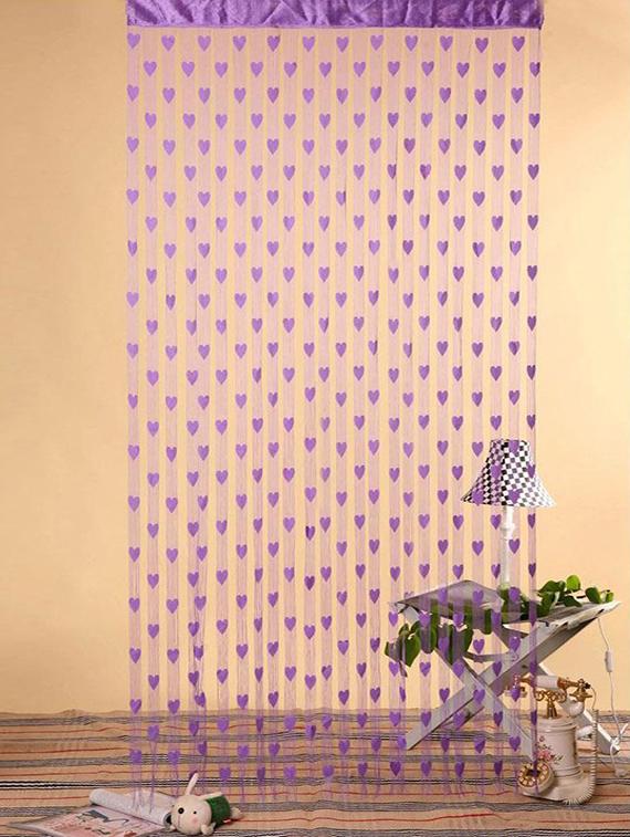 PURPLE HEART CURTAIN - 12822459 - Zoom Image - 1
