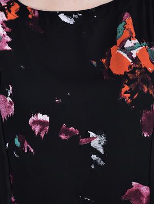 black printed dress - 12823373 - Standard Image - 4