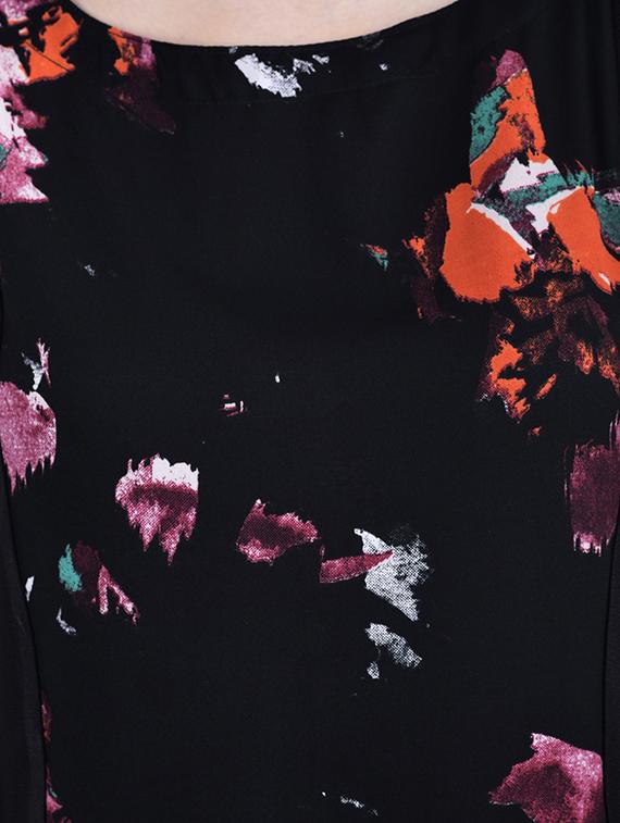 black printed dress - 12823373 - Zoom Image - 4