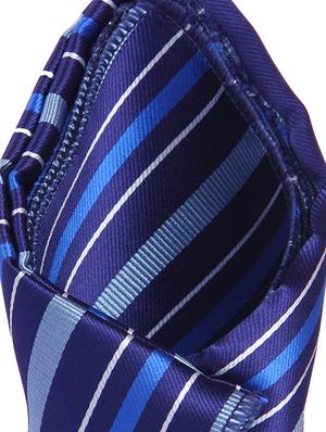 blue micro fiber pocketsquare - 12828894 - Standard Image - 3