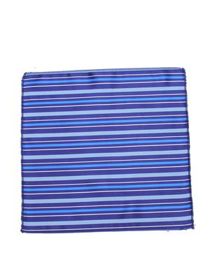 blue micro fiber pocketsquare - 12828894 - Standard Image - 4