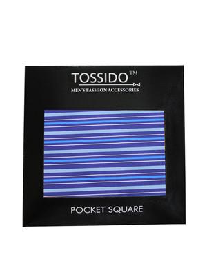 blue micro fiber pocketsquare - 12828894 - Standard Image - 5