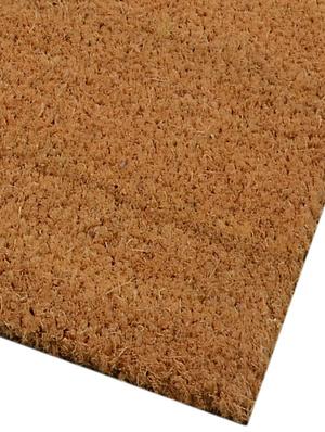 saral home 100% coir made heavy duty anti slip coir mat with rubber backing. size is 40x60 cm. - 12830672 - Standard Image - 3