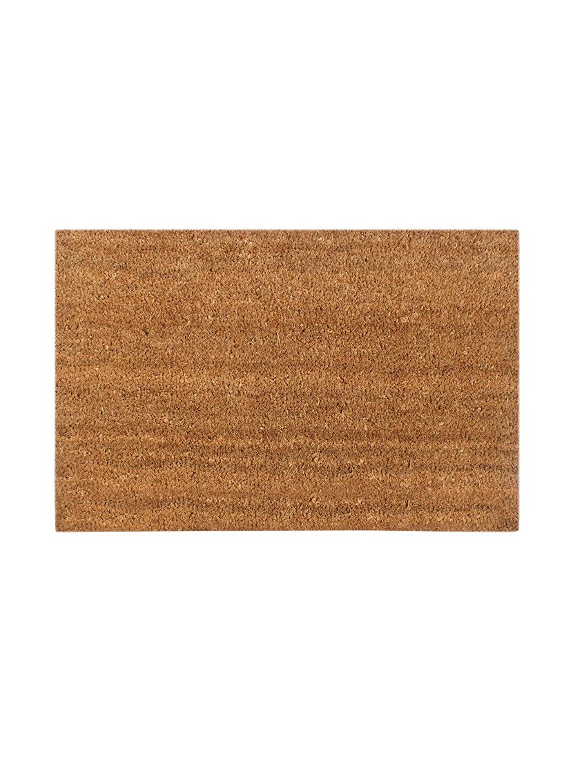 saral home 100% coir made heavy duty anti slip coir mat with rubber backing. size is 40x60 cm. - 12830672 - Zoom Image - 2