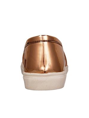 gold plimsoll shoe - 12832636 - Standard Image - 3