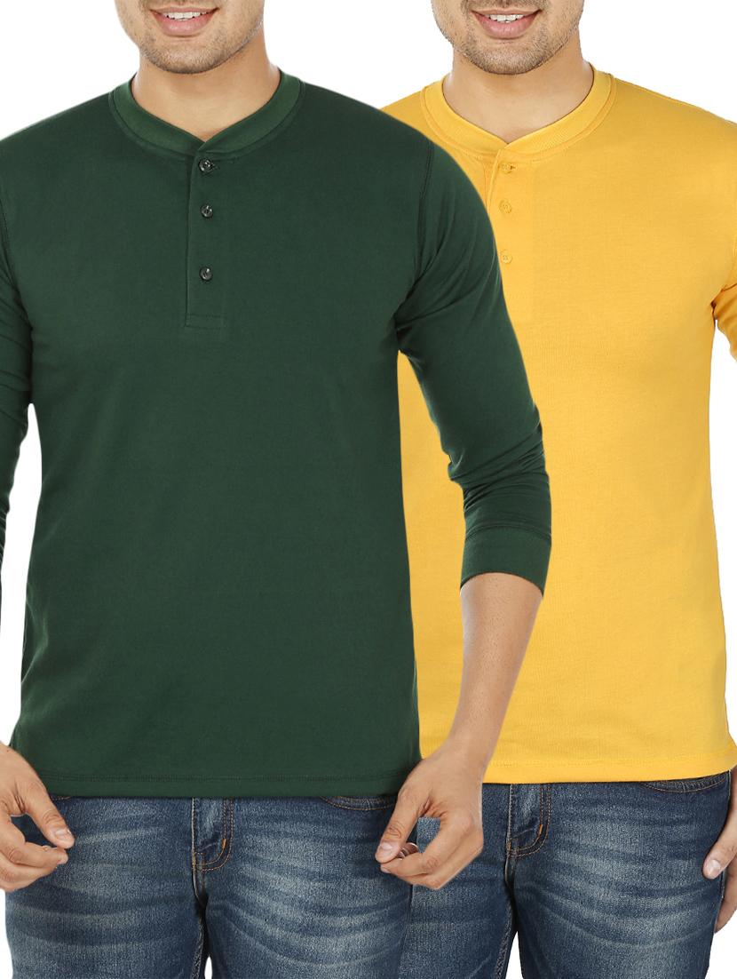 solid cotton t-shirts (set of 2) - 12833172 - Zoom Image - 1
