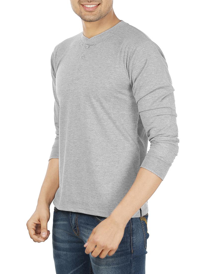 green grey set of 2 cotton t-shirt - 12833177 - Zoom Image - 4