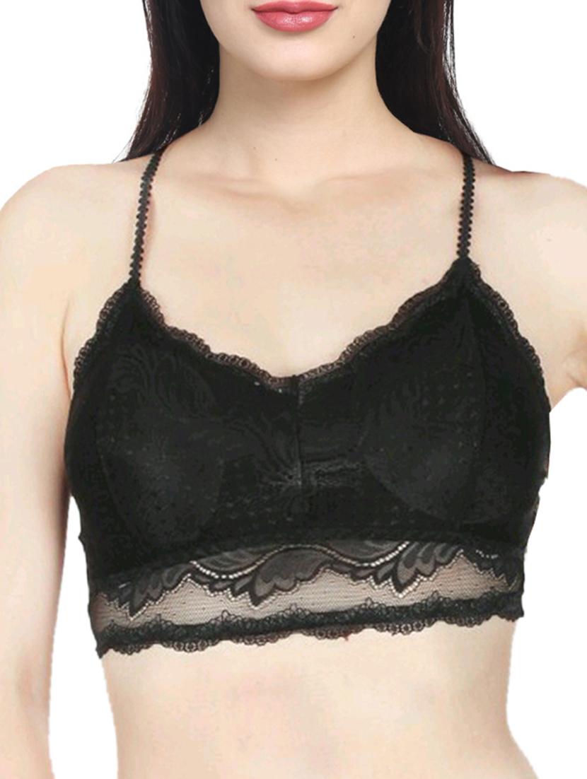 black lace bralette - 12833525 - Zoom Image - 1