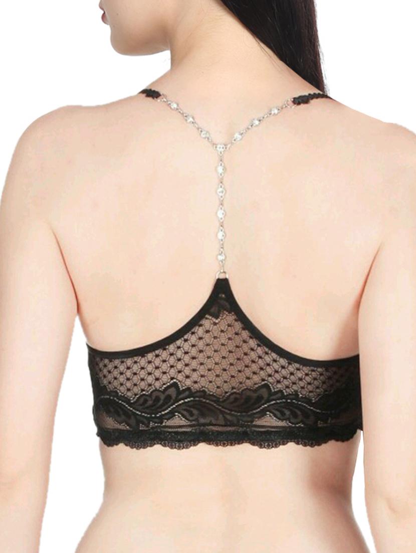 black lace bralette - 12833525 - Zoom Image - 2