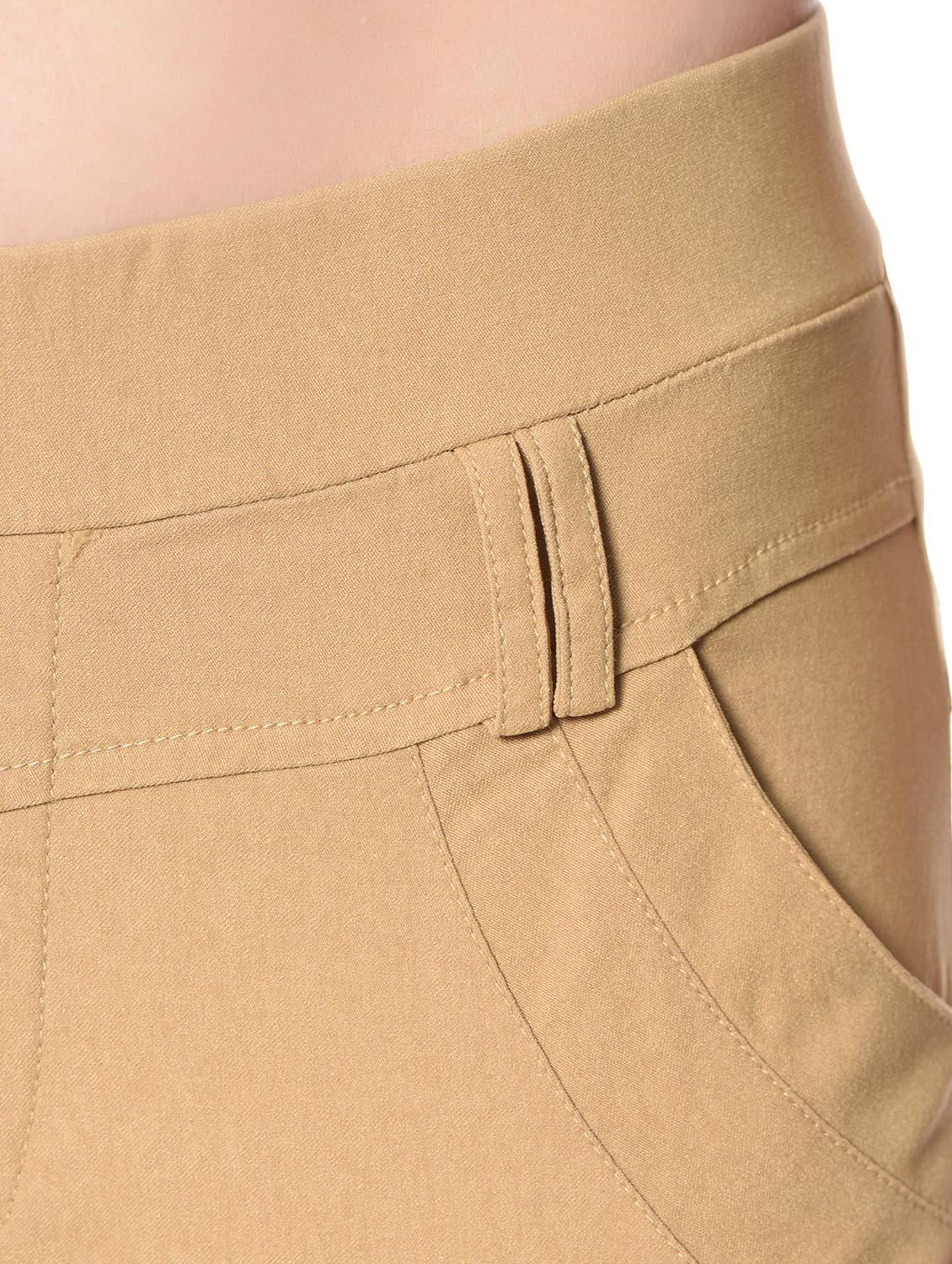 beige lycra jeggings - 12833723 - Zoom Image - 5