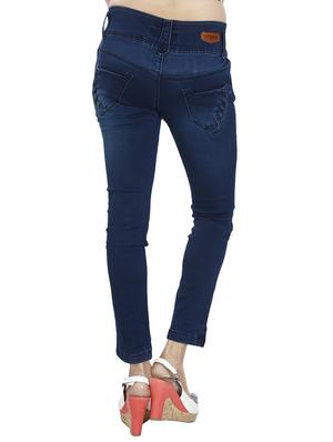 dark blue denim slim fit jean - 12835462 - Standard Image - 3