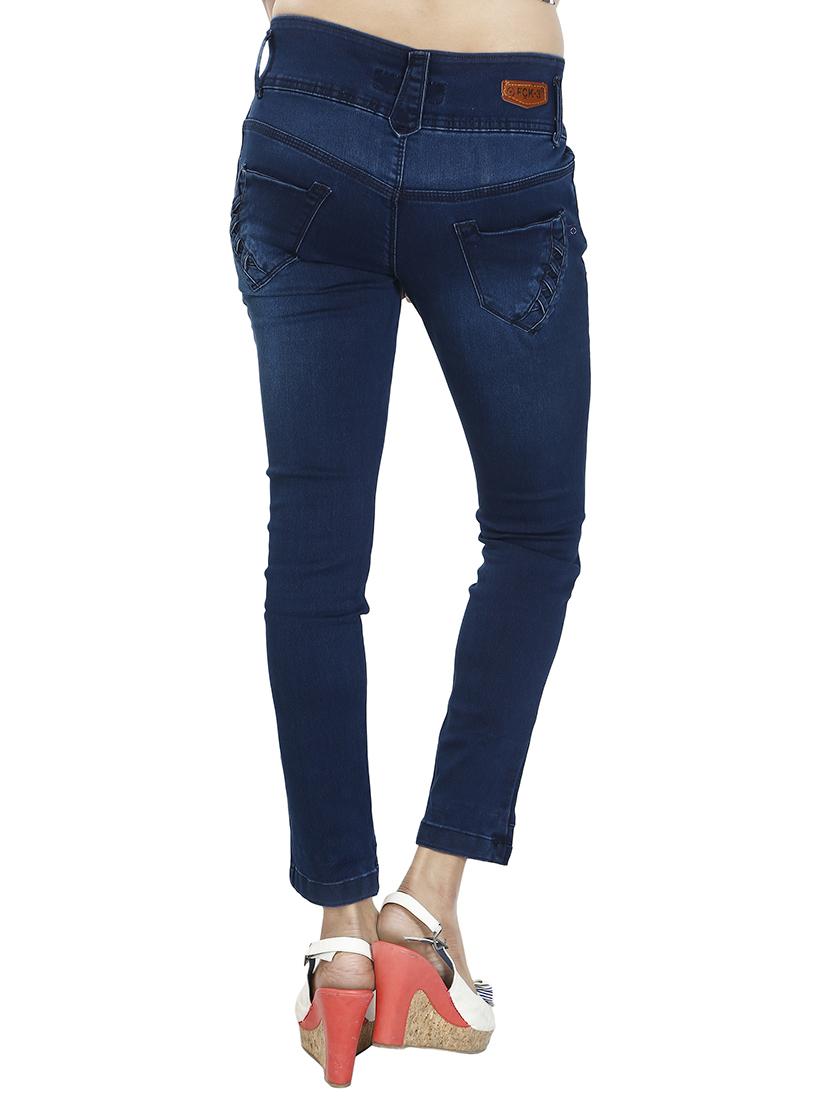 dark blue denim slim fit jean - 12835462 - Zoom Image - 3