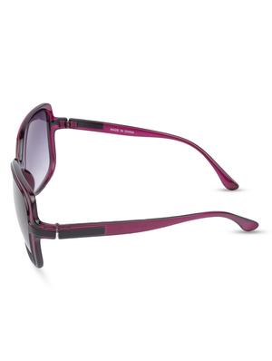 purple uv protective square full rim sunglass - 1283729 - Standard Image - 3