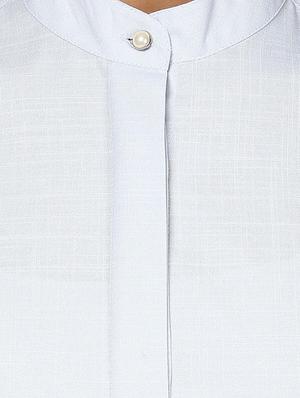 grey cotton regular shirt - 12837591 - Standard Image - 4